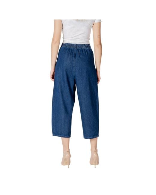 ONLY Blue Cotton Jeans Denim