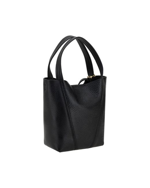 Chloé Black Calf Leather Bos Taurus Shoulder Bag for men