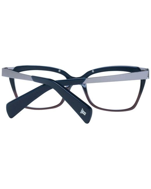 Yohji Yamamoto Blue Acetate Glasses (Frames)