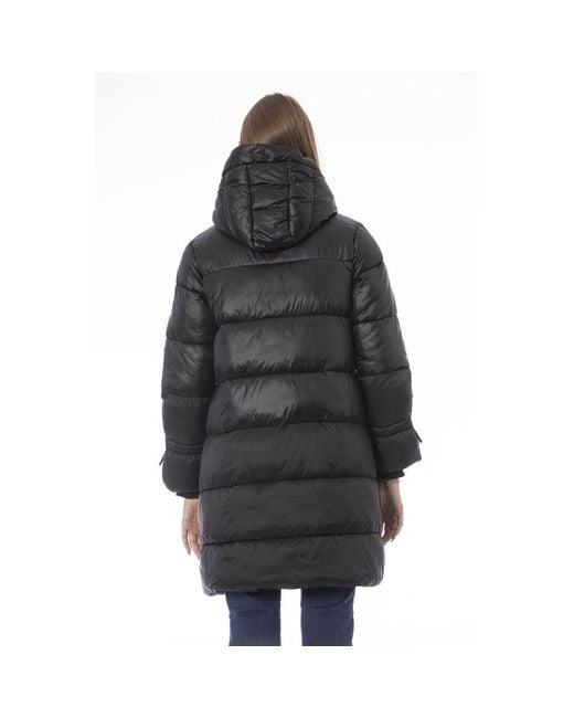 Baldinini Black Nylon Jackets & Coat