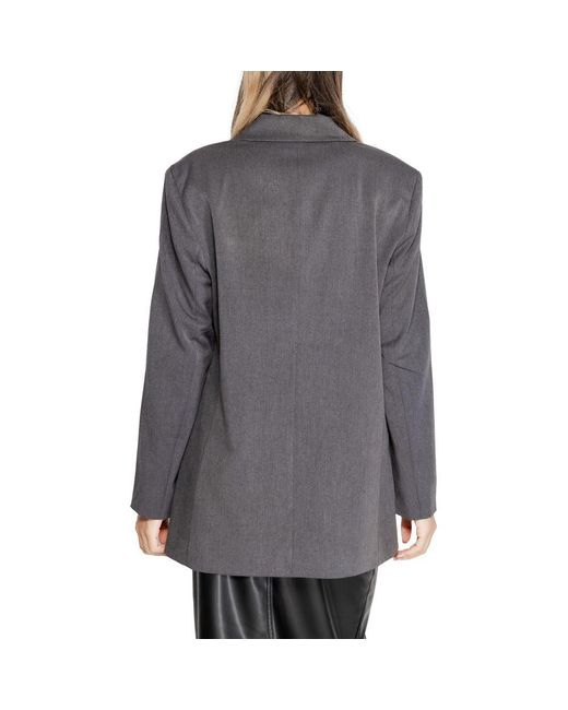 ONLY Gray Recycled Polyester Suits & Blazer