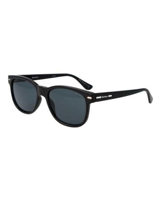 Barbour Black Plastic Sunglasses for men