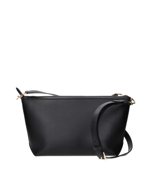 Tom Ford Black Leather Crossbody Bag for men