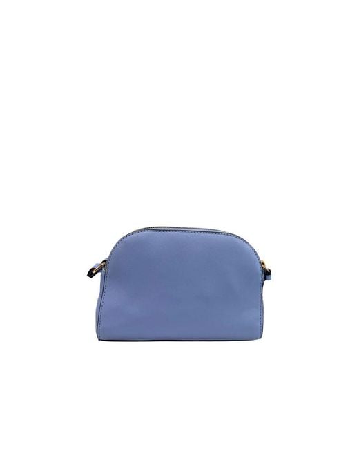 Twinset Blue Pu Crossbody