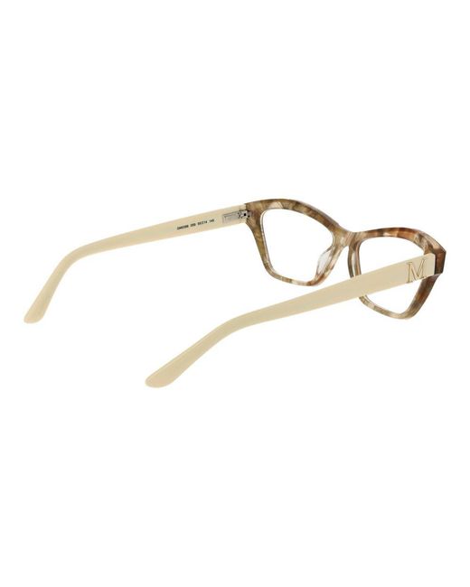 MARCIANO BY GUESS Metallic Full-Rim Acetate Cat Eye Optical Frames With Demo Lenses