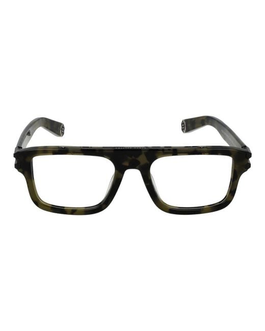 Philipp Plein Black Green Men Glasses Frame for men