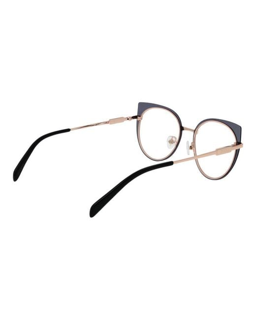 Emilio Pucci Metallic Metal Glasses (Frames)