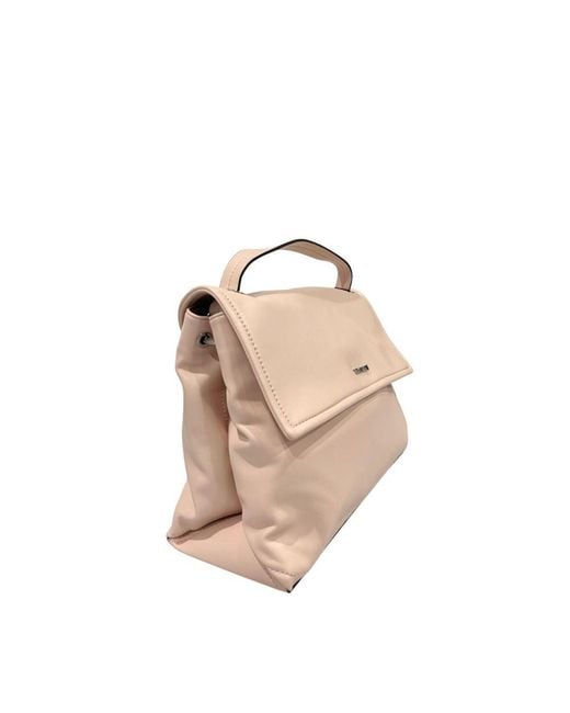 Twinset Pink Pu Handbag