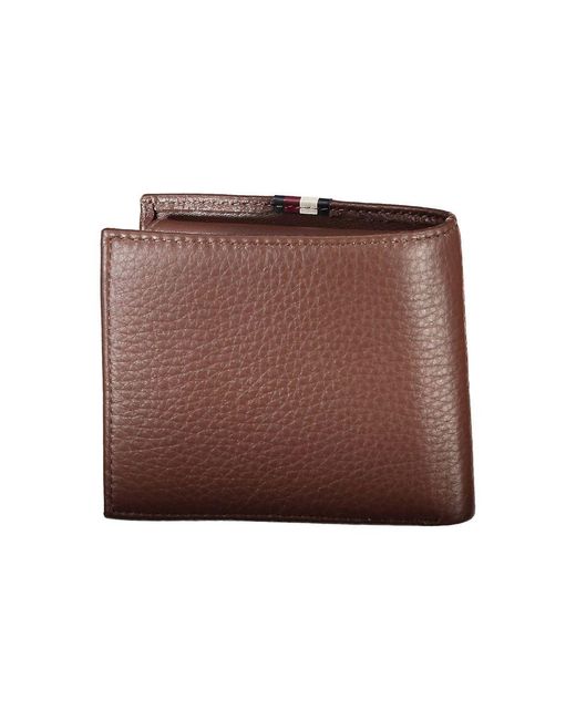 Tommy Hilfiger Brown Leather Wallet for men