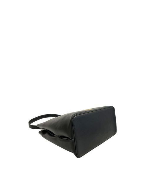 Twinset Black Pu Shoulder Bag