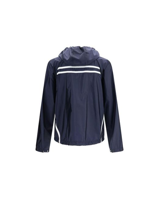 Prada Blue Nylon Shell Jacket for men