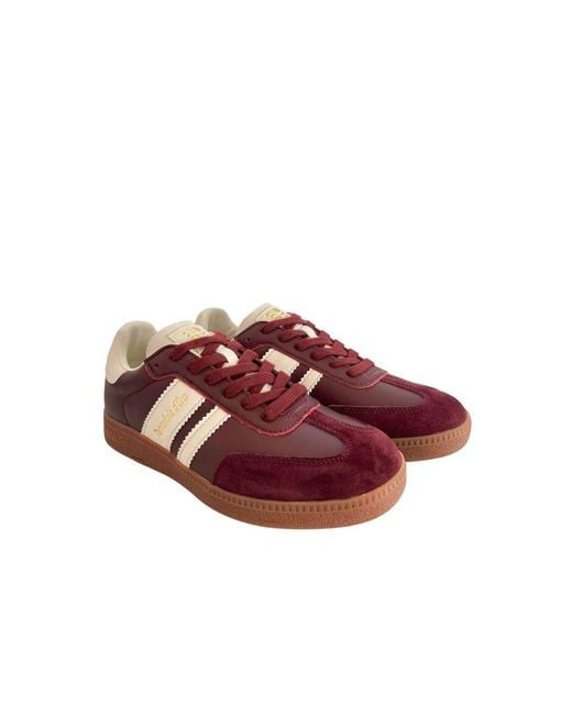 Pantofola D Oro Red Suede Men's Sneaker for men