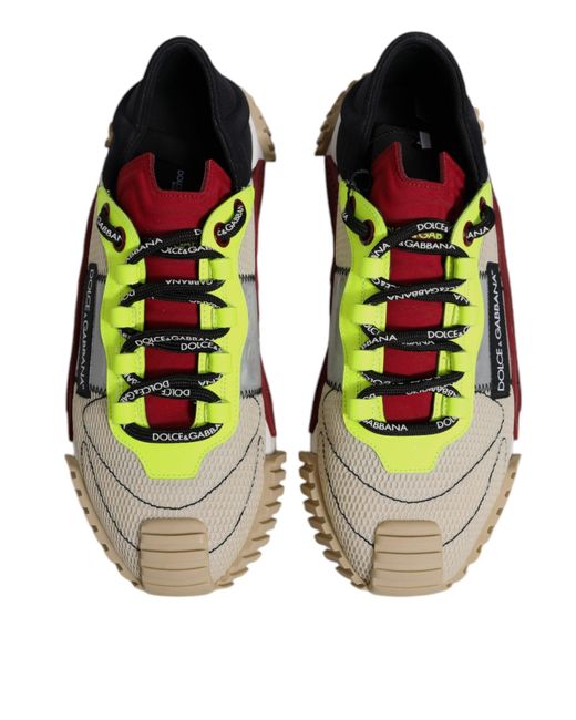 Dolce & Gabbana Multicolor Low Top Ns1 Sneakers Shoes for men