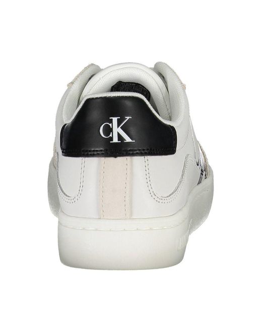 Calvin Klein Multicolor Eco-Chic Sneaker With Contrast Details