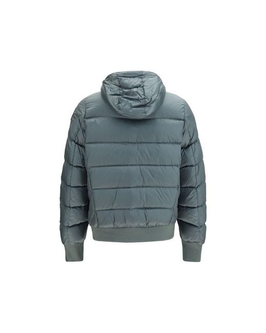 Parajumpers Blue Bicolor Goose Down Full for men