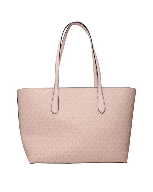 Michael Kors Pink Arden Shoulder Bag Fabric/Dust