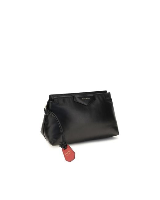 Givenchy Black Lamb Ovis Aries Wallet