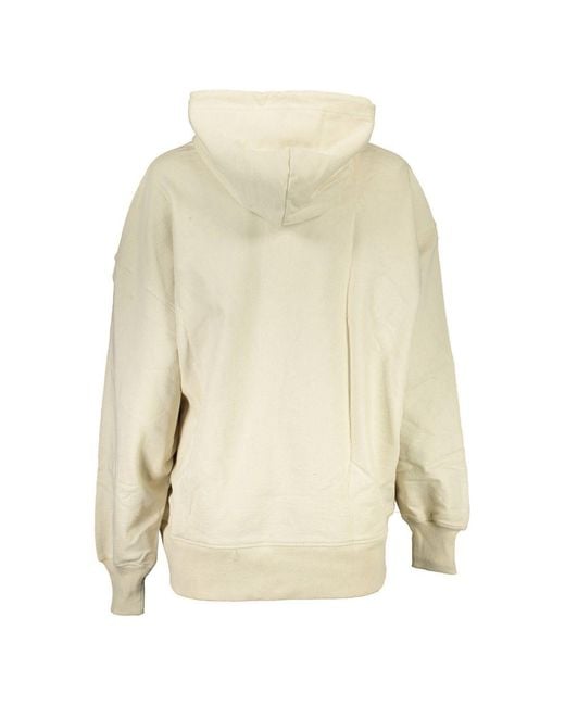 Calvin Klein Natural Beige Cotton Sweater