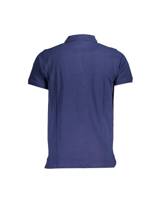 Norway 1963 Blue Cotton Polo Shirt for men