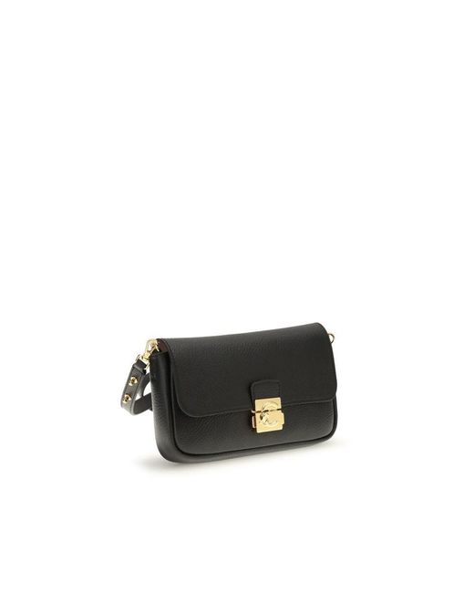 Saint Laurent Black Calf Leather Bos Taurus Clutch Bag main image 0