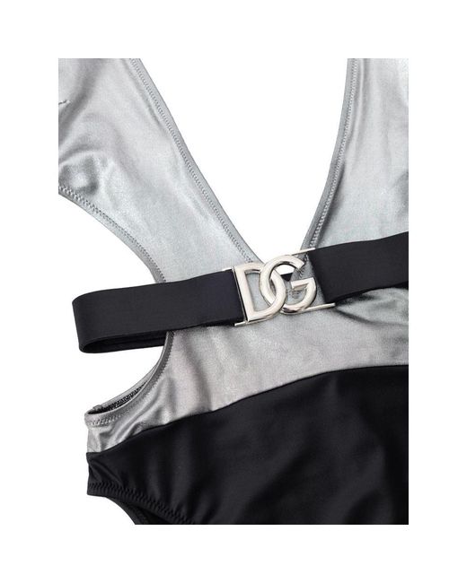 Dolce & Gabbana Gray Viscose One