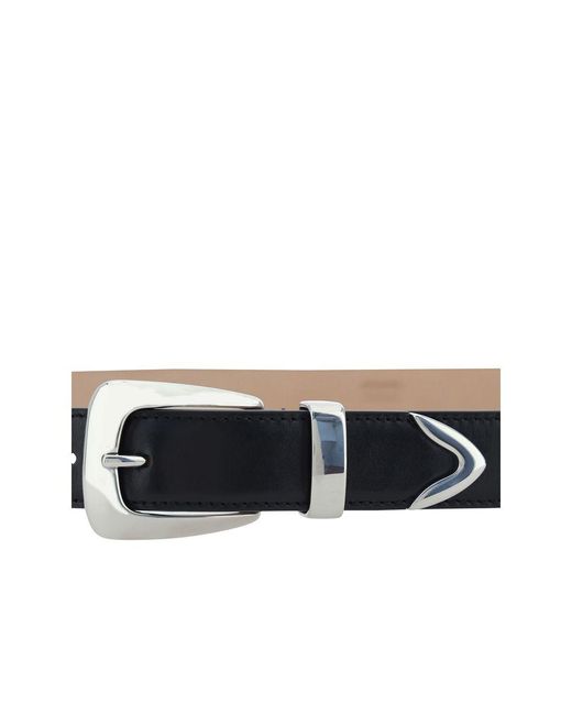 Khaite Black Benny Belt