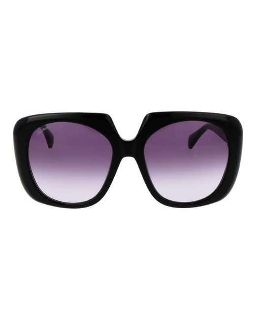 Max Mara Black Plastic Sunglasses