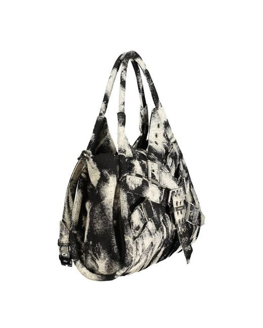 Desigual Black Nero Polyester 's Handbag