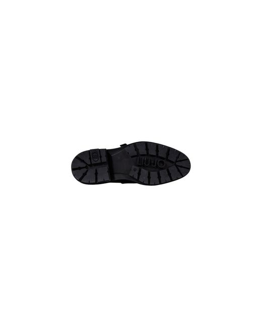 Liu Jo Black Artificial Leather Platform Pumps