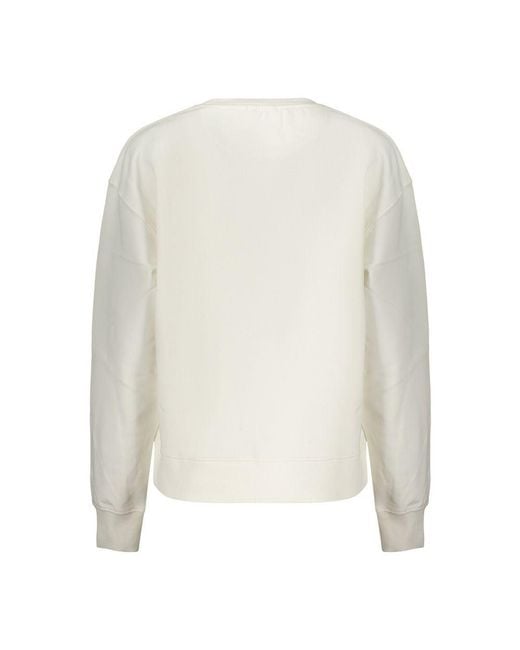 Pepe Jeans White Cotton 's Sweatshirt