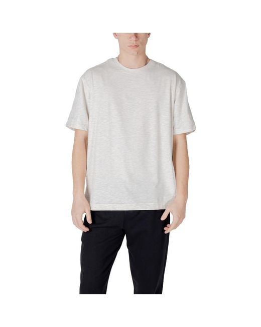 Calvin Klein Gray Cotton T for men
