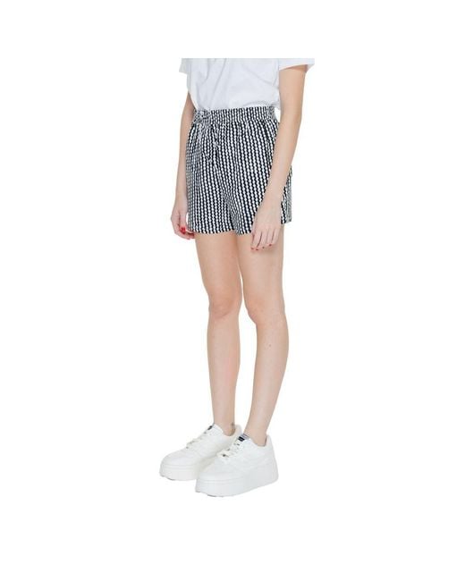 ONLY Blue Viscose Short