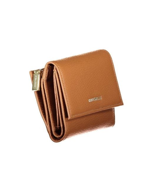 Coccinelle Brown Marrone Leather Wallet