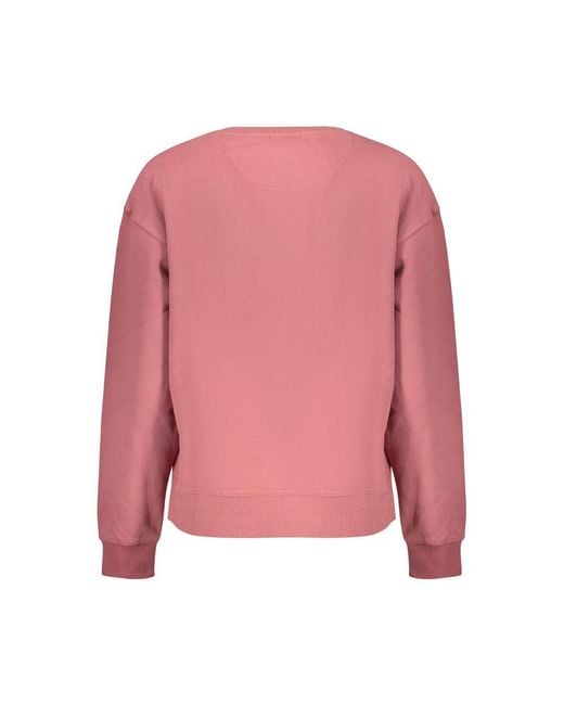 Pepe Jeans Pink Cotton Sweatshirt