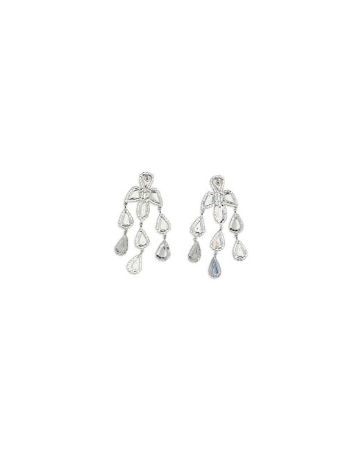 Magda Butrym White Silver Metal Earrings