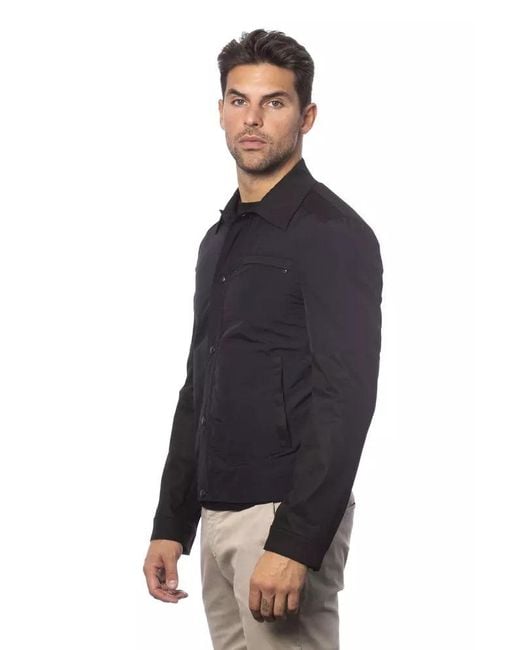 Verri Multicolor Sleek Cotton Blend Bomber Jacket for men