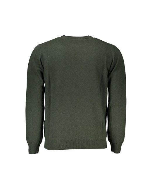 Harmont & Blaine Green Fabric Sweater for men