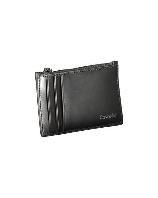 Calvin Klein Black Nero Leather Mens Wallet for men