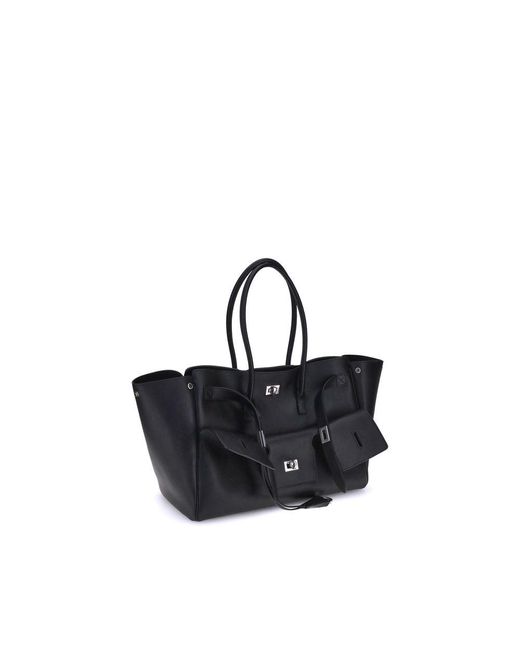 Balenciaga Black Bel Air Medium Shoulder Bag