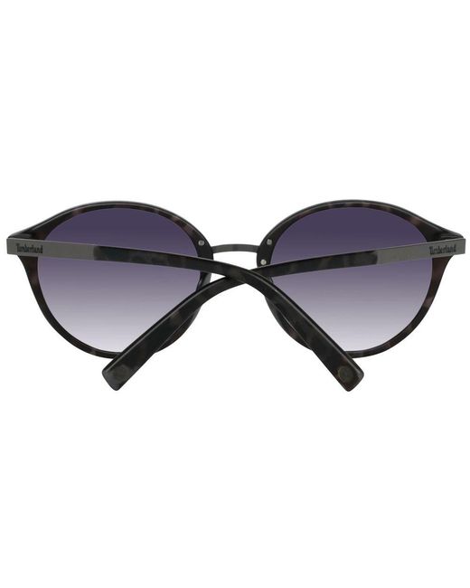 Timberland Black Gray Plastic Sunglasses