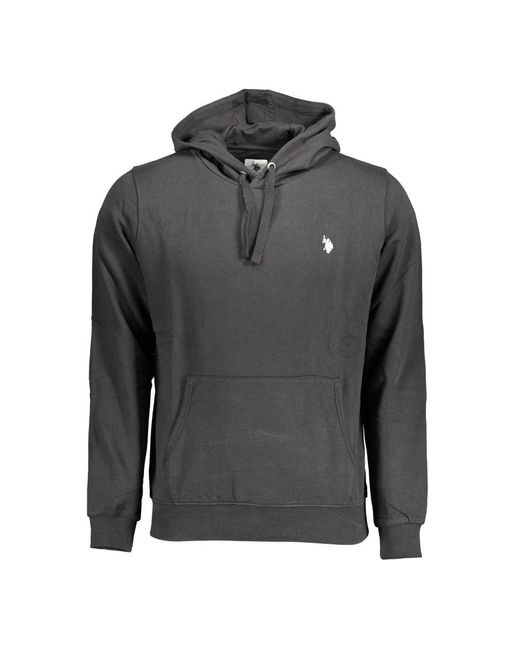 U.S. POLO ASSN. Gray U. S. Polo Assn. Cotton Sweater for men