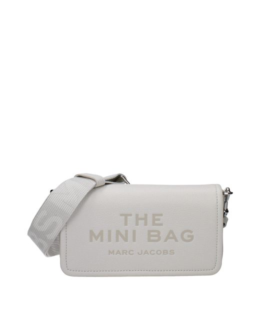 Marc Jacobs Gray Leather Crossbody Bag