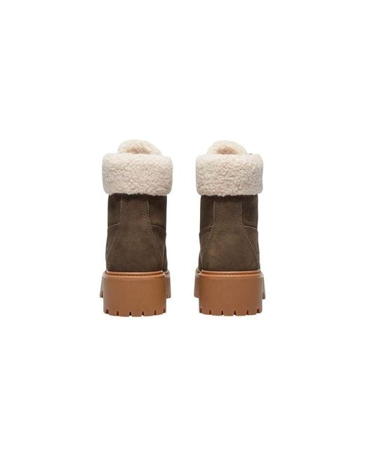 Timberland Brown Recycled Leather Lace