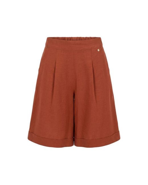 Trussardi Brown Viscose Shorts
