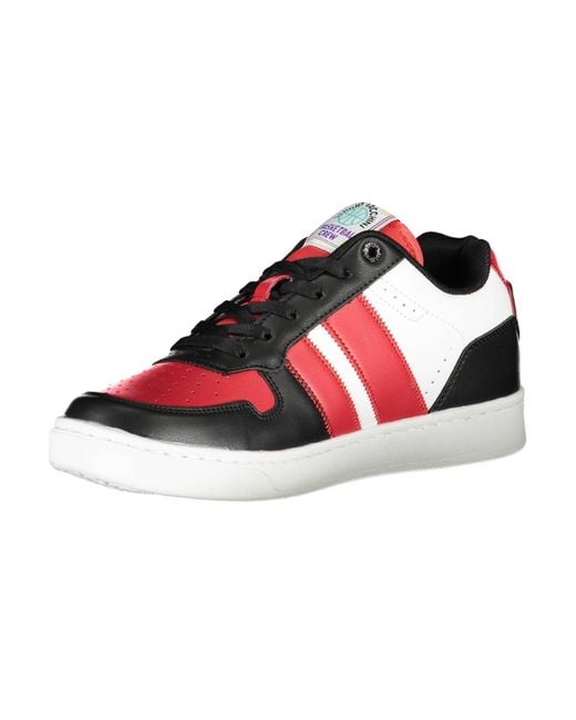 Sergio Tacchini Red Polyester Sneaker for men