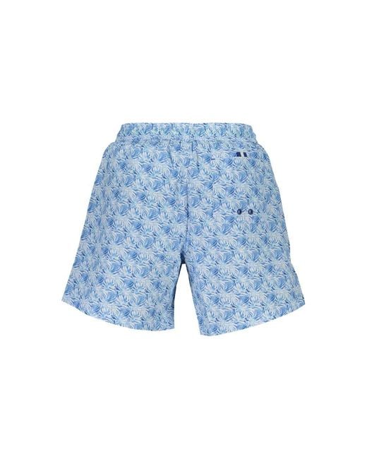 North Sails Blue Polyester Swimwear for men