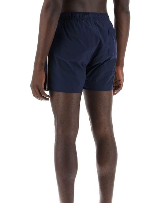 Boss Blue "seaside Bermuda Shorts With Tr for men