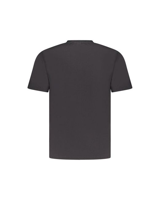 North Sails Black Cotton Men's T for men