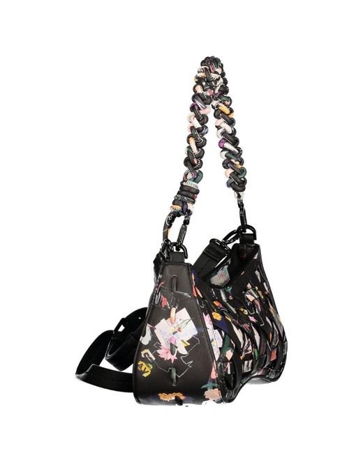 Desigual Black Nero Poliuretano Bag