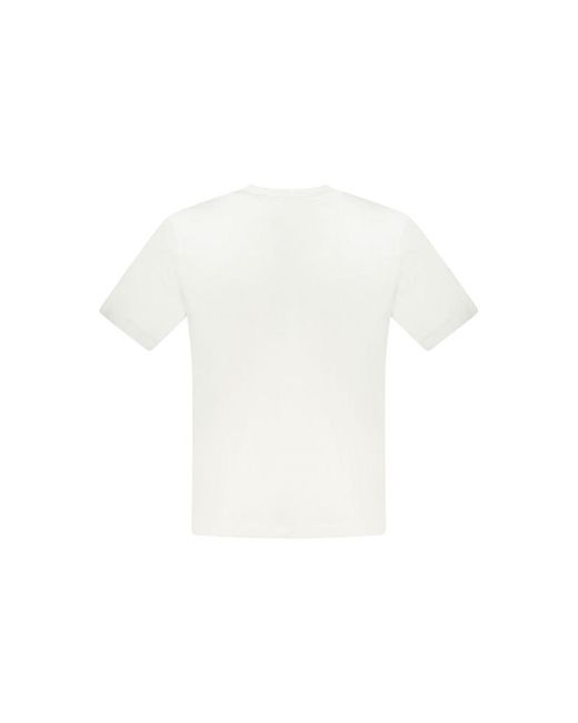 North Sails White Cotton T-Shirt for men